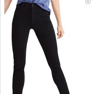 Madewell Roadtripper High Waisted Jeans Black 25